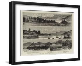 Lake George, New York State, an American Pleasure Resort-null-Framed Giclee Print