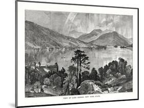 Lake George, New York State, USA, 1877-null-Mounted Giclee Print