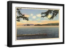 Lake George, New York-null-Framed Art Print