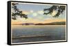 Lake George, New York-null-Framed Stretched Canvas