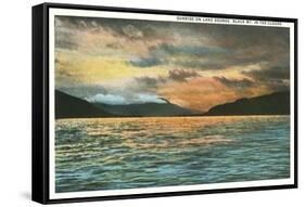 Lake George, New York-null-Framed Stretched Canvas