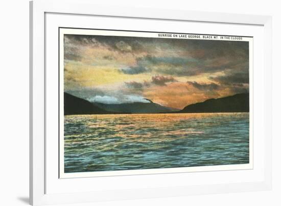 Lake George, New York-null-Framed Premium Giclee Print