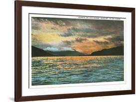 Lake George, New York-null-Framed Premium Giclee Print