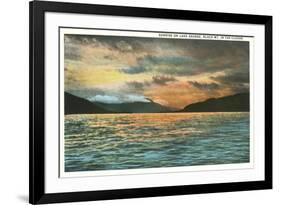 Lake George, New York-null-Framed Premium Giclee Print