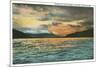 Lake George, New York-null-Mounted Premium Giclee Print