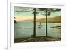 Lake George, New York-null-Framed Premium Giclee Print