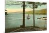 Lake George, New York-null-Mounted Premium Giclee Print