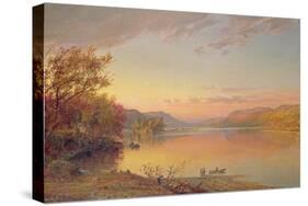 Lake George, NY, 1871-Jasper Francis Cropsey-Stretched Canvas