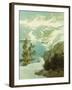 Lake George, Sierra Nevada-Elmer Wachtel-Framed Giclee Print