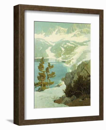 Lake George, Sierra Nevada-Elmer Wachtel-Framed Giclee Print