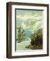 Lake George, Sierra Nevada-Elmer Wachtel-Framed Giclee Print