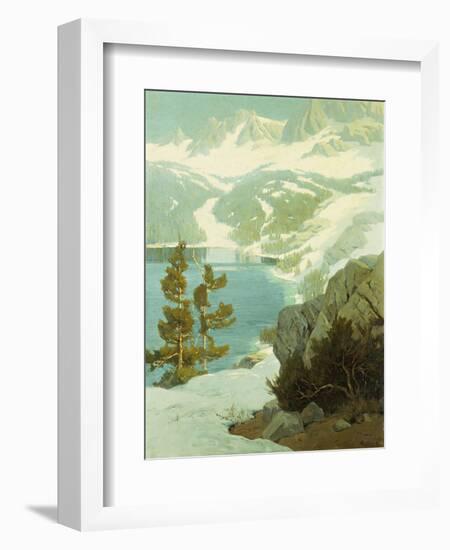 Lake George, Sierra Nevada-Elmer Wachtel-Framed Giclee Print