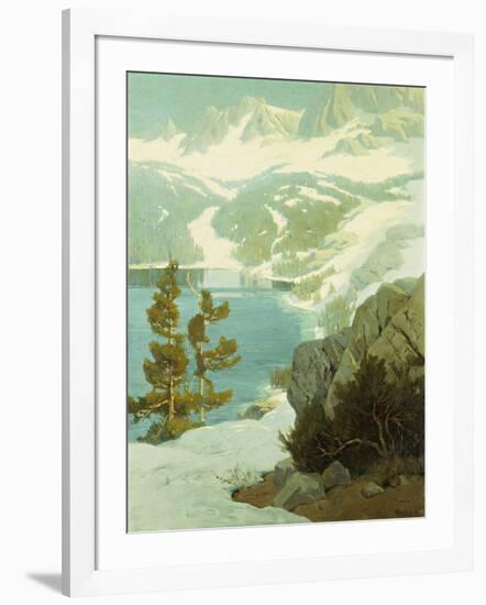 Lake George, Sierra Nevada-Elmer Wachtel-Framed Giclee Print