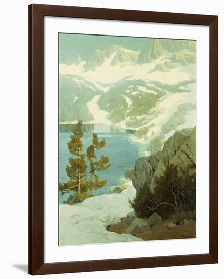 Lake George, Sierra Nevada-Elmer Wachtel-Framed Giclee Print