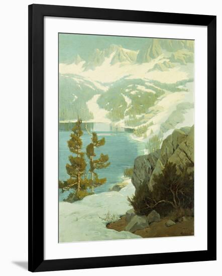 Lake George, Sierra Nevada-Elmer Wachtel-Framed Giclee Print