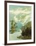 Lake George, Sierra Nevada-Elmer Wachtel-Framed Giclee Print