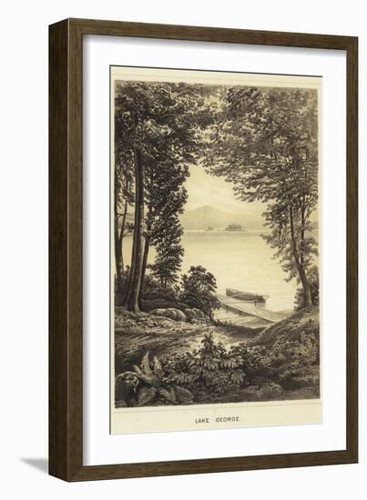 Lake George-null-Framed Giclee Print