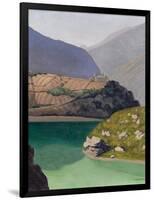 Lake Geronde, Sierre, 1919-Félix Vallotton-Framed Giclee Print