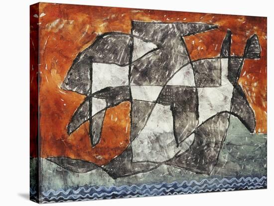 Lake Ghost-Paul Klee-Stretched Canvas