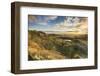 Lake Gormire and The Vale of York from Whitestone Cliffe, along The Cleveland Way, North Yorkshire,-John Potter-Framed Photographic Print