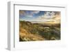 Lake Gormire and The Vale of York from Whitestone Cliffe, along The Cleveland Way, North Yorkshire,-John Potter-Framed Photographic Print