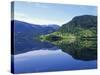 Lake Granvinvatnet, Voss, Norway, Scandinavia, Europe-null-Stretched Canvas