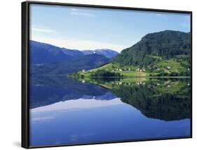 Lake Granvinvatnet, Voss, Norway, Scandinavia, Europe-null-Framed Photographic Print