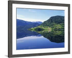 Lake Granvinvatnet, Voss, Norway, Scandinavia, Europe-null-Framed Photographic Print