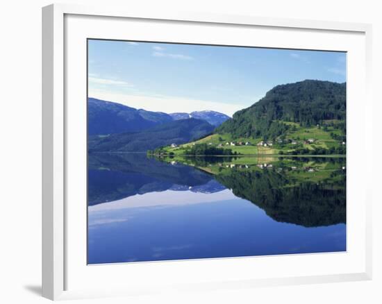 Lake Granvinvatnet, Voss, Norway, Scandinavia, Europe-null-Framed Photographic Print