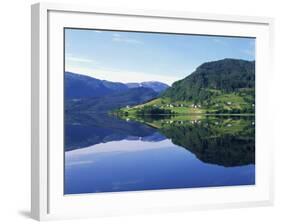 Lake Granvinvatnet, Voss, Norway, Scandinavia, Europe-null-Framed Photographic Print