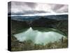 Lake Guatavita, Basis of the El Dorado Legend, Colombia, South America-Adam Woolfitt-Stretched Canvas