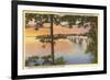 Lake Hamilton, Arkansas-null-Framed Premium Giclee Print