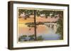 Lake Hamilton, Arkansas-null-Framed Art Print