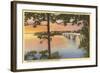 Lake Hamilton, Arkansas-null-Framed Art Print