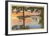 Lake Hamilton, Arkansas-null-Framed Art Print