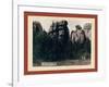 Lake Harney Peaks, Near Custer City, S.D. on B. and M. Ry-John C. H. Grabill-Framed Giclee Print