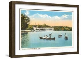 Lake Harriet, Minneapolis, Minnesota-null-Framed Art Print