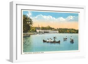 Lake Harriet, Minneapolis, Minnesota-null-Framed Art Print