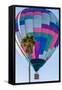 Lake Havasu Balloon Festival. Soaring Hot Air Balloon-Michael Qualls-Framed Stretched Canvas