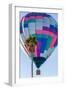 Lake Havasu Balloon Festival. Soaring Hot Air Balloon-Michael Qualls-Framed Photographic Print