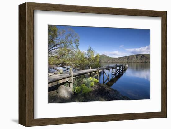 Lake Hayes, Wakatipu Basin in Central Otago, South Island, New Zealand-Ed Rhodes-Framed Photographic Print