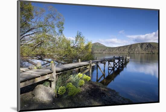 Lake Hayes, Wakatipu Basin in Central Otago, South Island, New Zealand-Ed Rhodes-Mounted Photographic Print