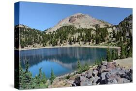 Lake Helen in Lassen Volcanic National Park, California, USA-Michel Hersen-Stretched Canvas