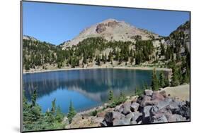 Lake Helen in Lassen Volcanic National Park, California, USA-Michel Hersen-Mounted Photographic Print