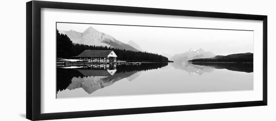 Lake High in the Mountains-Paula Sampaio-Framed Photographic Print