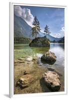 Lake Hintersee, Berchtesgadener Alpen, Bavaria, Germany, Europe-Stefan Schurr-Framed Premium Photographic Print