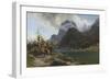 Lake Hintersee, Haute Bavaria-Francois Roffiaen-Framed Giclee Print