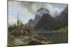 Lake Hintersee, Haute Bavaria-Francois Roffiaen-Mounted Giclee Print