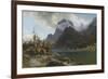 Lake Hintersee, Haute Bavaria-Francois Roffiaen-Framed Giclee Print