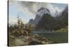 Lake Hintersee, Haute Bavaria-Francois Roffiaen-Stretched Canvas